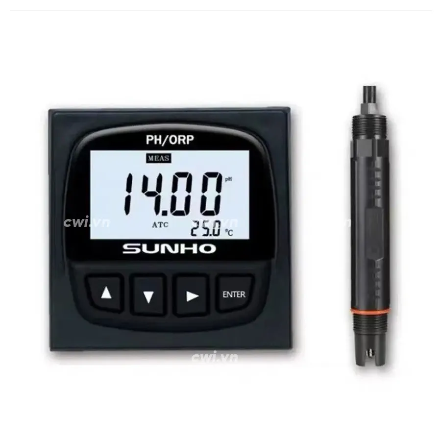 Đồng hồ đo pH/ORP Sunho Chính hãng: Độ chính xác cao