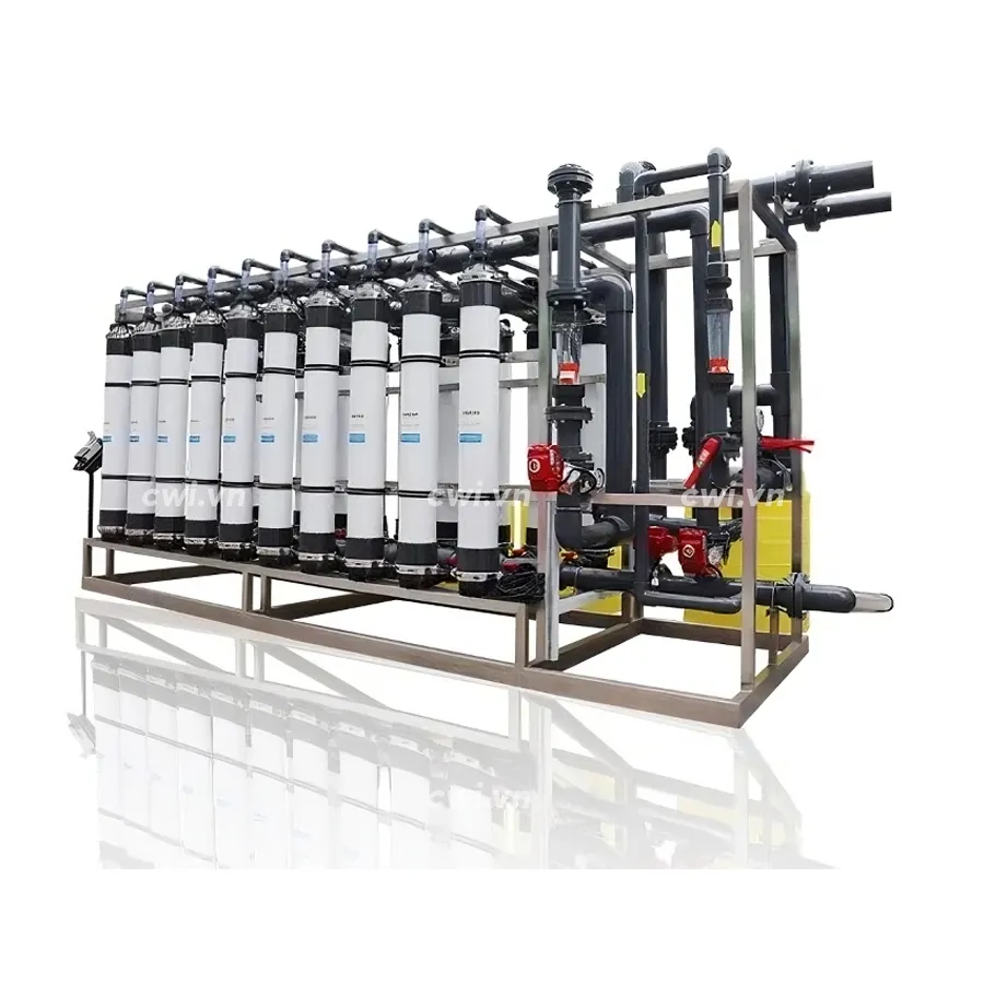 Hệ thống lọc nước siêu lọc UF 50m3/h: Ứng dụng công nghiệp