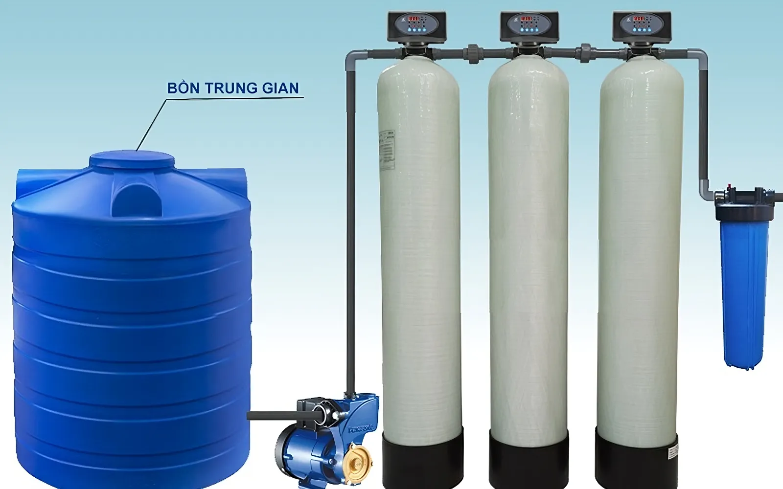 Hướng dẫn lắp đặt hệ thống lọc nước đầu nguồn cho gia đình