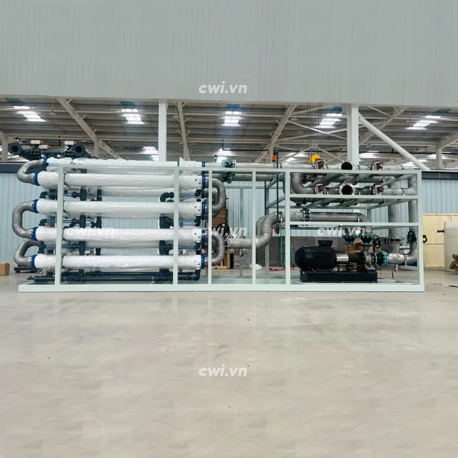Hệ thống lọc UF 400m³/d: Công nghệ lọc siêu lọc nước