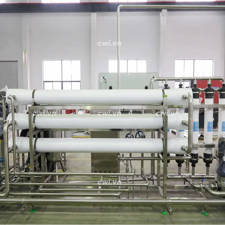 Hệ thống RO công nghiệp cho nhà máy xử lý nước sạch