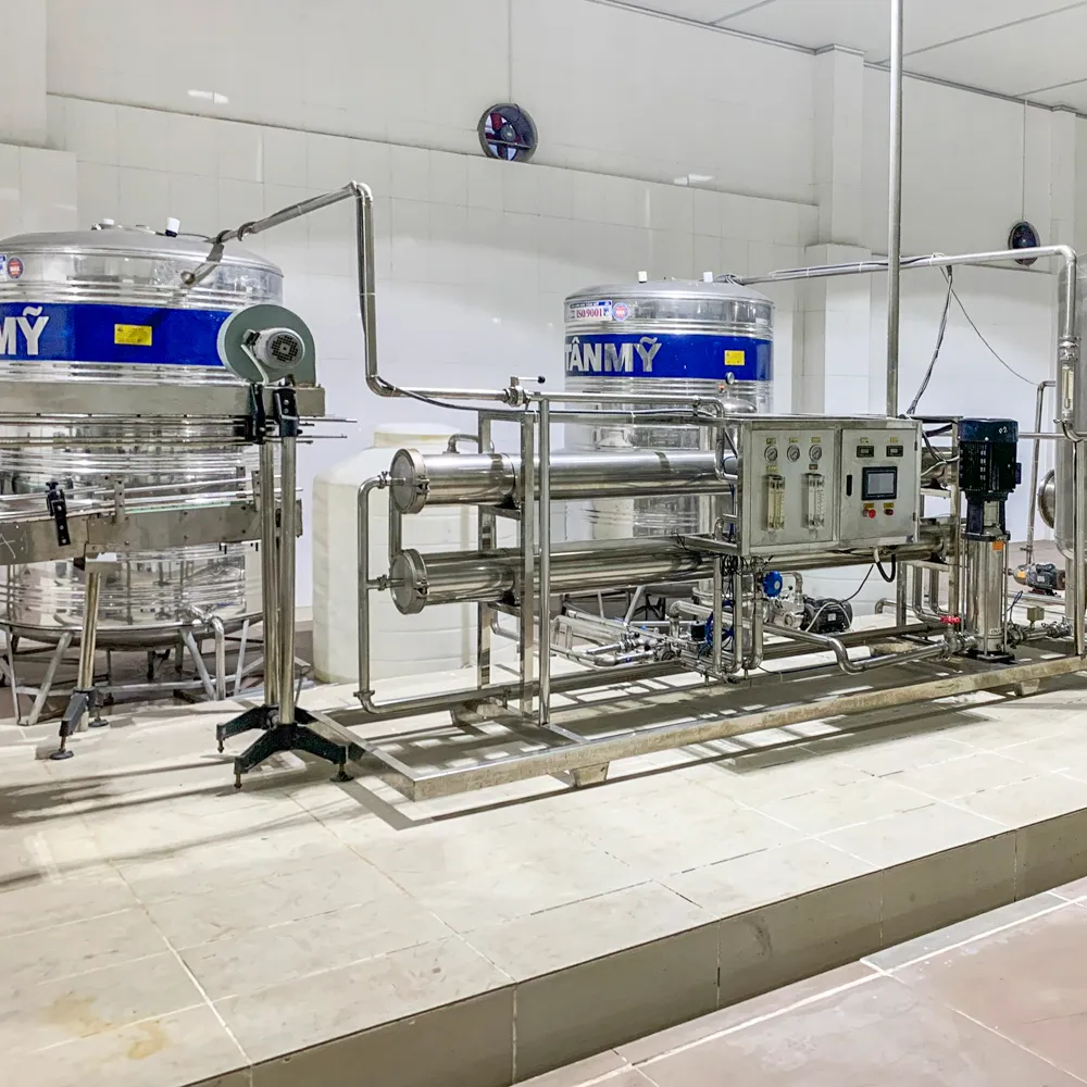 Dây truyền sản xuất nước khoáng công suất 150m3/ngày