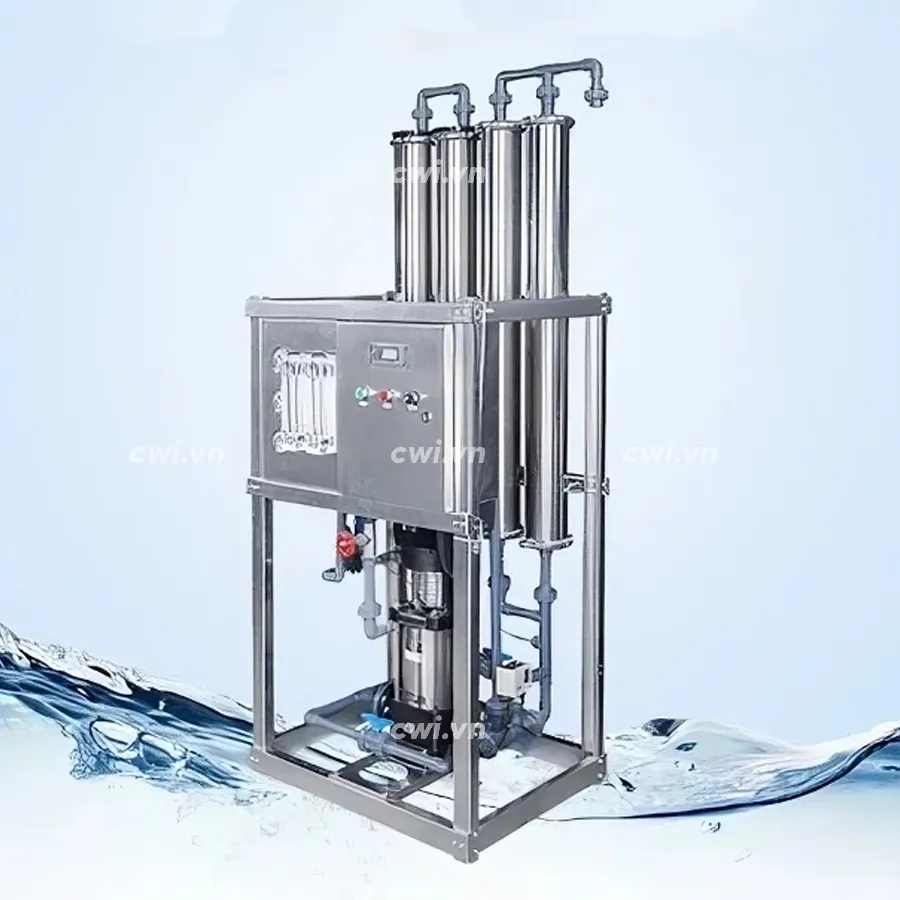 Hệ thống xử lý nước RO 1000L/h: Khử mặn giếng quy mô nhỏ