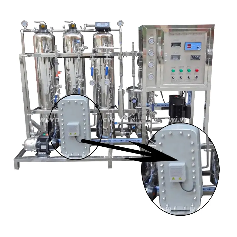 Hệ thống xử lý nước RO EDI 3 nguồn cấp ổn định