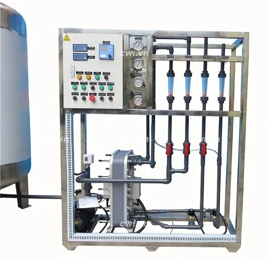 Hệ thống xử lý nước RO EDI 500L/giờ: Ứng dụng công nghiệp
