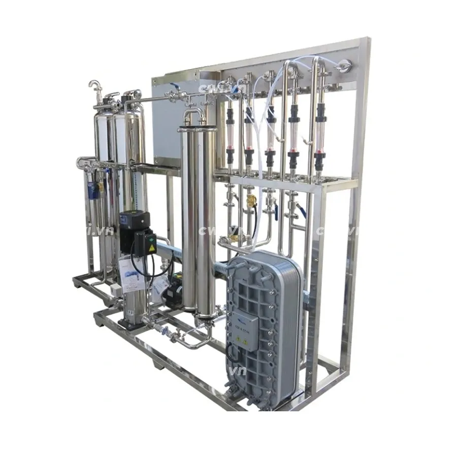 Hệ thống xử lý nước RO+EDI: Đảo ngược khử ion