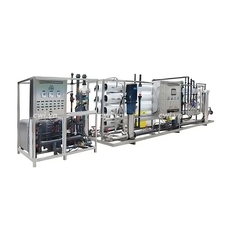 Hệ thống xử lý RO EDI 1000L/giờ: Lọc nước công nghiệp