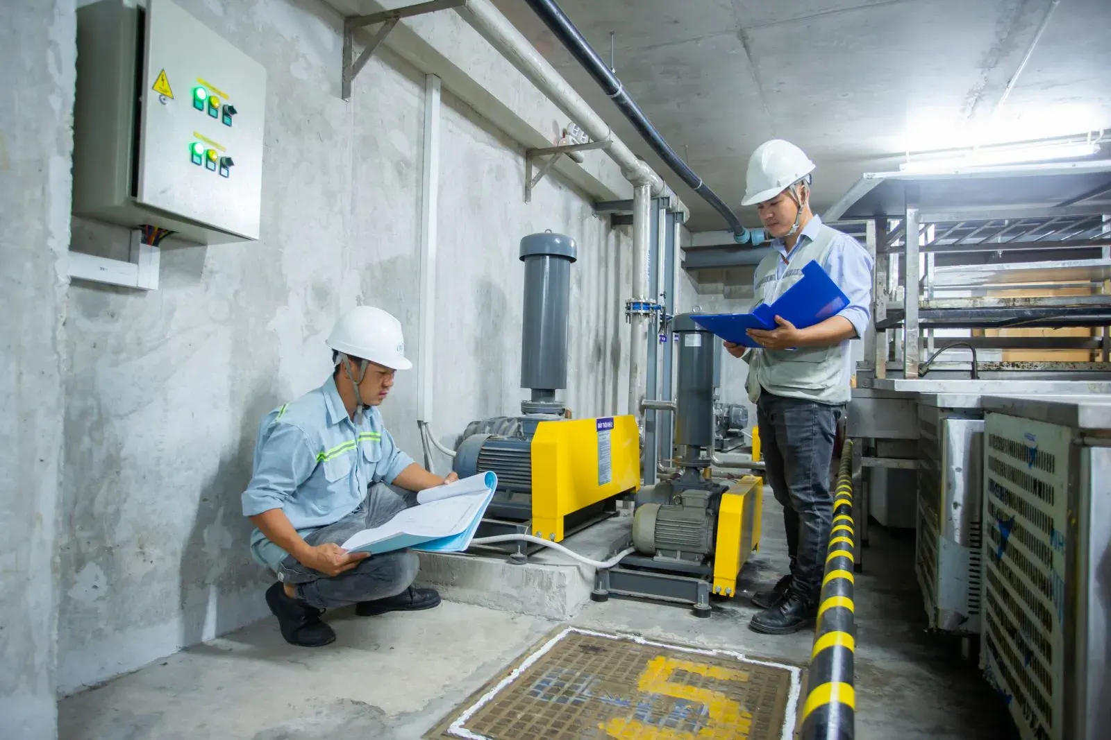  vận hành hệ thống xử lý nước thải