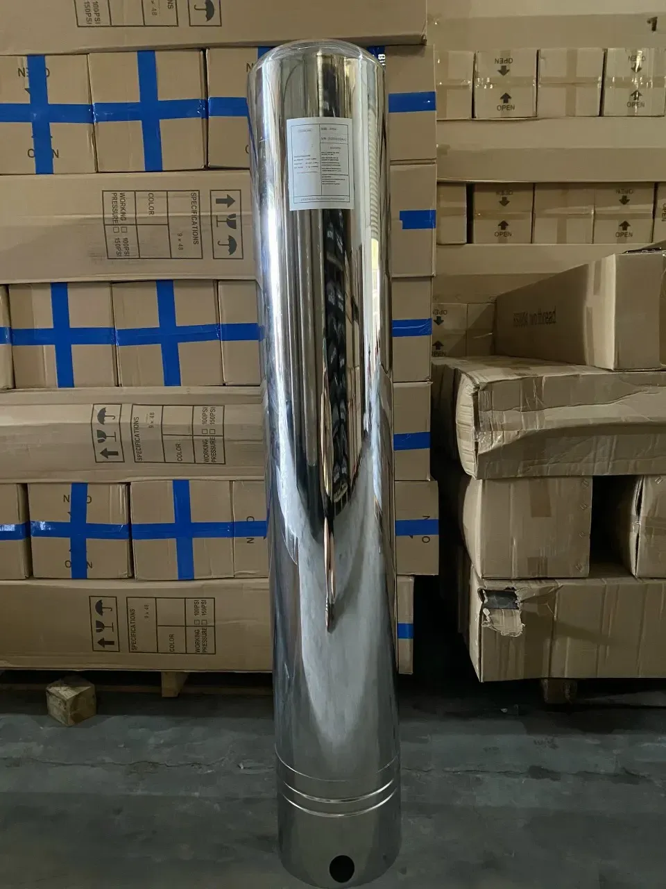Cột lọc nước Inox 1054