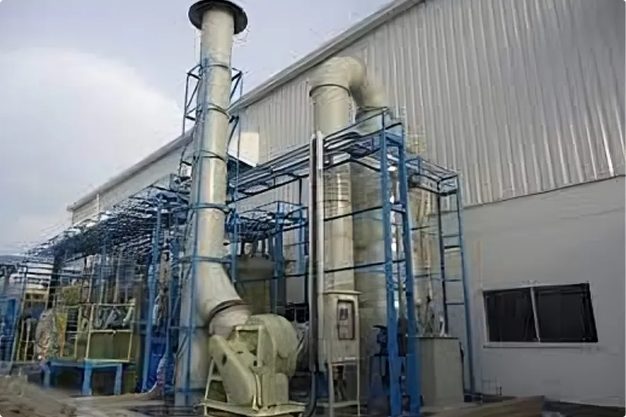 xử lý khí thải bằng than hoạt tính