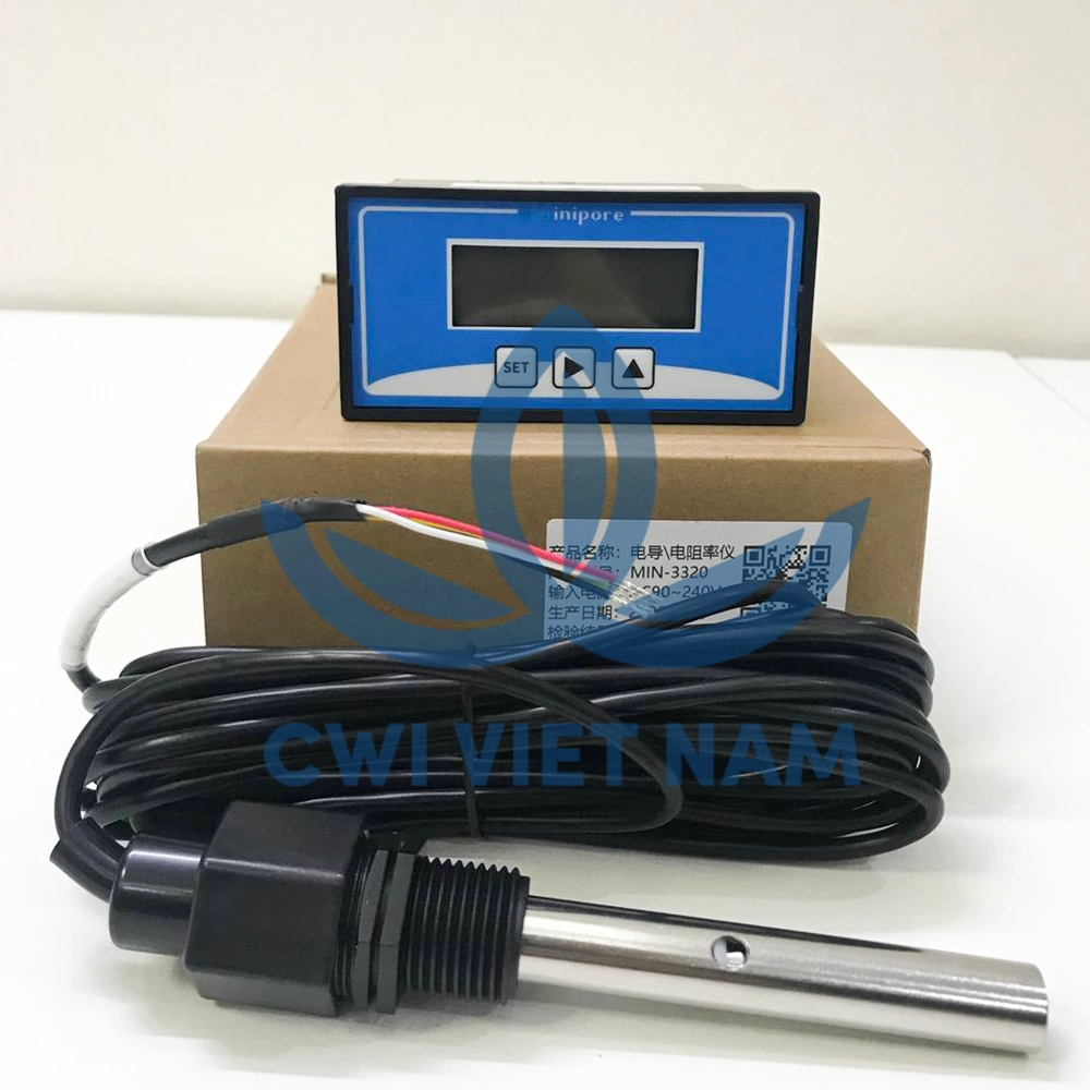 Bộ độ dẫn điện, điện trở TDS Minipore MIN-3320