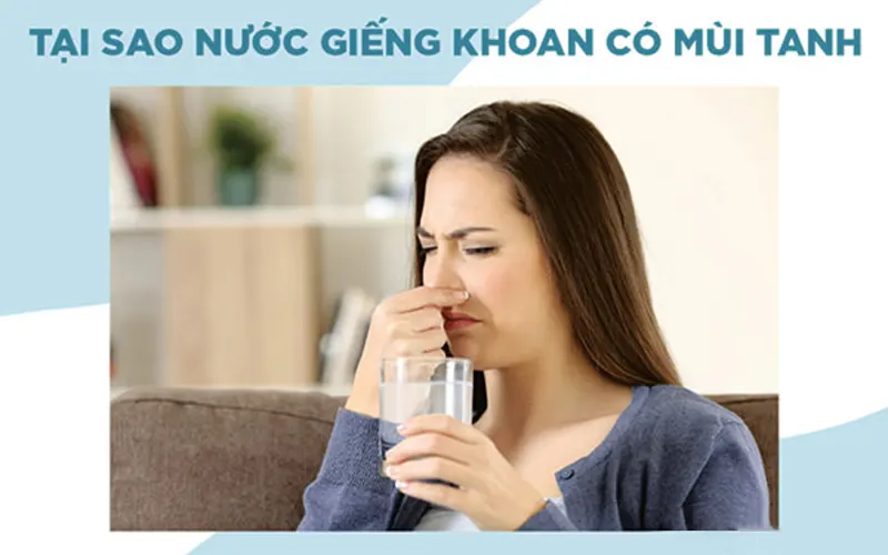 Nước giếng khoan tanh: 3 cách khắc phục đơn giản bạn nên biết
