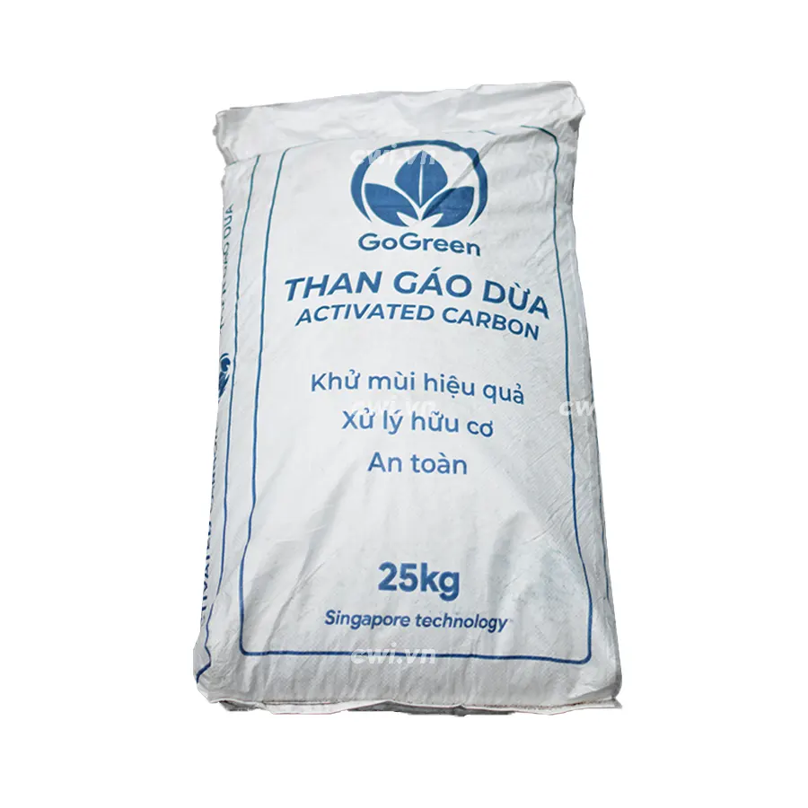 Than hoạt tính gáo dừa GoGreen: Lọc nước, khí thải hiệu quả