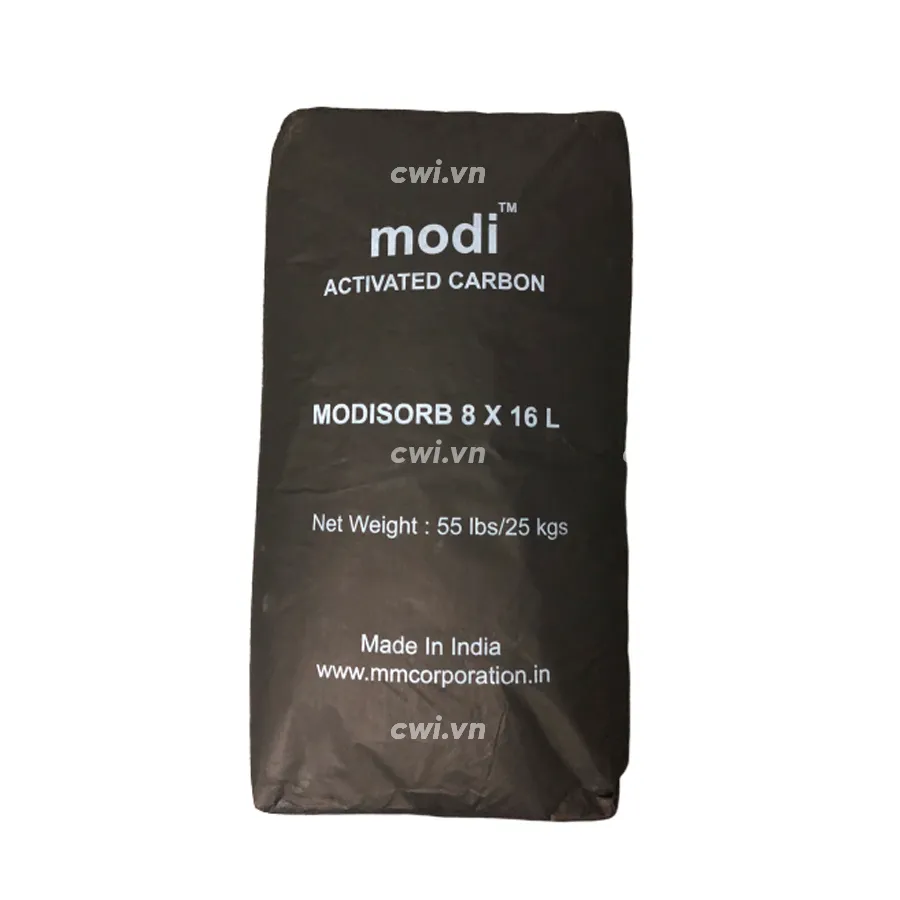 Than hoạt tính modi Ấn Độ: Loại bỏ các chất ô nhiễm trong nước
